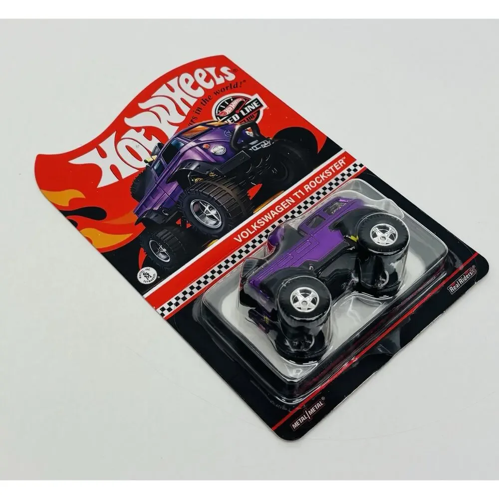 Hot Wheels 2022 RLC Volkswagen T1 Rockster Purple w/ Protector Case 17994/30000